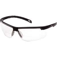 Lunettes de lecture H2MAX avec monture noire, Antibu&eacute;e, Transparent, Dioptrie 2,0 Infinity Industrial Services Inc.