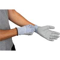 Eco-Friendly Stretch Cut-Resistant Gloves, Size 9, 13 Gauge, Polyurethane Coated, HPPE/RPET Shell, ASTM ANSI Level A2 Infinity Industrial Services Inc.