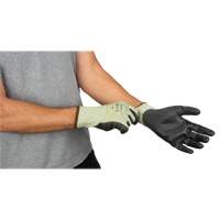 Gants &eacute;lastiques &eacute;cologiques sans coutures r&eacute;sistants &agrave; la coupe, Taille 10, Calibre 13, Rev&ecirc;tement Polyur&eacute;thane, Enveloppe en PEHP/rPET, ASTM ANSI niveau A4 Infinity Industrial Services Inc.