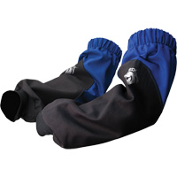 BSX&reg; FR Cotton Sleeves, 19" L, Black/Blue Infinity Industrial Services Inc.