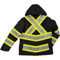 Womens Insulated Flex Safety Jacket, Polyester, Black, X-Small Infinity Industrial Services Inc.