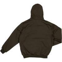 Water Repellent Fleece Pullover Hoodie, Men's, Small, Black Infinity Industrial Services Inc.