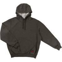 Water Repellent Fleece Pullover Hoodie, Men's, Small, Grey Infinity Industrial Services Inc.