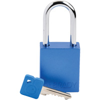 Lockout Padlock, Safety Padlock, Keyed Different, Aluminum, 1-1/2" Width Infinity Industrial Services Inc.