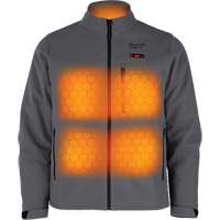 M12 Heated Toughshell Jacket (Jacket Only), Men's, Medium, Grey Infinity Industrial Services Inc.