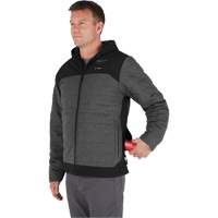 M12 Heated Quietshell Jacket with Battery, Men's, Small, Grey Infinity Industrial Services Inc.