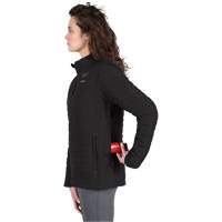 M12 Heated Axis Jacket with Battery, Women's, Large, Black Infinity Industrial Services Inc.