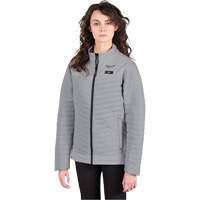 M12 Heated Axis Jacket with Battery, Women's, Small, Grey Infinity Industrial Services Inc.