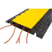 Polyurethane Cable Protector, 3 Channels, 35.43" L x 19.69" W x 3" H Infinity Industrial Services Inc.
