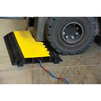 Polyurethane Cable Protector, 3 Channels, 35.43" L x 19.69" W x 3" H Infinity Industrial Services Inc.