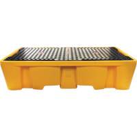 Double palette de d&eacute;versements IBC, Capacit&eacute; de d&eacute;versement 317 gal. US, 89" x 57" x 23" Infinity Industrial Services Inc.