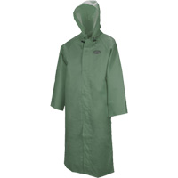 Manteau long avec capuchon d&eacute;tachable Hurricane 851, Petit, Vert Infinity Industrial Services Inc.