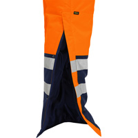 Bisley&reg; Extreme Cold Bib Overall, Polyester, Small, High Visibility Orange Infinity Industrial Services Inc.