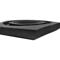 Rubber Channelizer Base, 15 lbs. Infinity Industrial Services Inc.