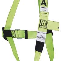 FBH-10022A Compliance Series Safety Harness, CSA Certified, Class A, 400 lbs. Cap. Infinity Industrial Services Inc.