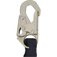 SA-5200-2.5 Shock Absorbing Lanyard, 2.5', Snap Hook Center, Snap Hook Leg Ends, Polyester Infinity Industrial Services Inc.