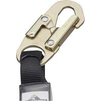 SA-5500-4 Shock Absorbing Lanyard, 4', Snap Hook Center, Snap Hook Leg Ends, Galvanized Steel Infinity Industrial Services Inc.