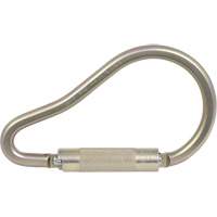 CP-04011-1 Zinc Plated Carabiner with 2" Gate Opening, Steel Infinity Industrial Services Inc.
