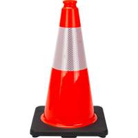Premium Traffic Cone, 18", Orange, 6" Reflective Collar(s) Infinity Industrial Services Inc.