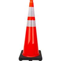 Premium Traffic Cone, 36", Orange, 4" & 6" Reflective Collar(s) Infinity Industrial Services Inc.