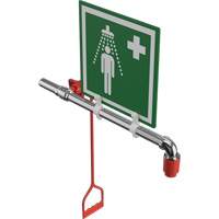 Douche de rinçage, Montage sur canalisation circulaire Infinity Industrial Services Inc.