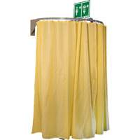 Wall Mounted Safety Shower Modesty Curtain Infinity Industrial Services Inc.