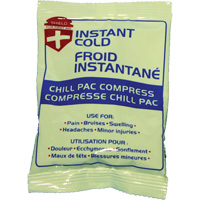 Instant Chill Pac Compress, Cold, Single Use, 4" x 6" Infinity Industrial Services Inc.