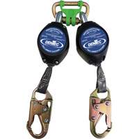 Self Retracting Lanyard with Composite Housing, 7', Web, Swivel Infinity Industrial Services Inc.
