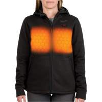 M12 Heated Hoodie with Battery, Women's, Medium, Black, Poly-Cotton Infinity Industrial Services Inc.