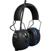 Black & Blue Air Defender AM/FM BT Earmuffs, Headband Style, 25 dB Infinity Industrial Services Inc.