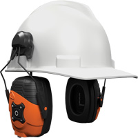 Safety Orange Link 2.0 Bluetooth Earmuffs, Cap Mount Style, 21 dB Infinity Industrial Services Inc.