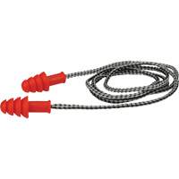 Bouchons d'oreilles r&eacute;utilisables en TPR de PIP, Avec cordon, Paire - Boîte pour vente au d&eacute;tail, 27 dB NRR, Taille unique Infinity Industrial Services Inc.
