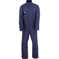 Westex UltraSoft&reg; Welder's Coverall - Regular, Size Small, Navy Blue Infinity Industrial Services Inc.