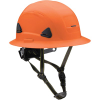 Casque Fibre Metal de style escalade avec bordure compl&egrave;te, R&eacute;pond aux normes CSA type 2, Suspension Rochet, Non ventil&eacute; Infinity Industrial Services Inc.