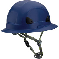 Casque Fibre Metal de style escalade avec bordure compl&egrave;te, R&eacute;pond aux normes CSA type 2, Suspension Rochet, Non ventil&eacute; Infinity Industrial Services Inc.