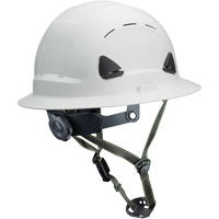 Casque Fibre Metal de style escalade avec bordure compl&egrave;te, R&eacute;pond aux normes CSA type 2, Suspension Rochet, Ventil&eacute; Infinity Industrial Services Inc.