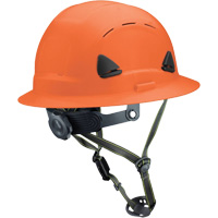 Casque Fibre Metal de style escalade avec bordure compl&egrave;te, R&eacute;pond aux normes CSA type 2, Suspension Rochet, Ventil&eacute; Infinity Industrial Services Inc.
