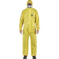 Combinaison AlphaTec 2300 STANDARD &agrave; coutures bord&eacute;es, mod&egrave;le 147, Petit, Jaune, Enduit de poly&eacute;thyl&egrave;ne/Polypropyl&egrave;ne Infinity Industrial Services Inc.
