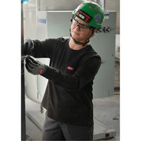 GRIDIRON Long Sleeve Pocket T-Shirt, Women's, X-Small, Blue Infinity Industrial Services Inc.