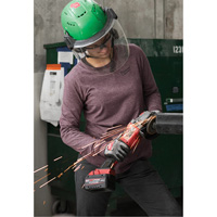 FREEFLEX Long-Sleeve Hybrid T-Shirt, Women's, X-Small, Purple Infinity Industrial Services Inc.