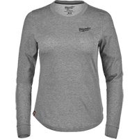 FREEFLEX Long-Sleeve Hybrid T-Shirt, Women's, X-Small, Grey Infinity Industrial Services Inc.
