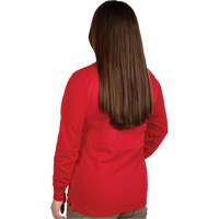 GRIDIRON Long Sleeve Logo T-Shirt, Women's, X-Small, Red Infinity Industrial Services Inc.