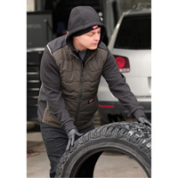 FREEFLEX Lightweight Insulated Vest, Men's, Small, Black Infinity Industrial Services Inc.