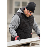 FREEFLEX Lightweight Insulated Vest, Men's, Small, Black Infinity Industrial Services Inc.