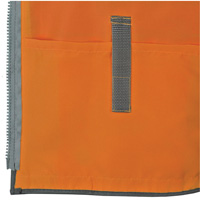 Pioneer Mesh Back Zip Front Surveyor Safety Vest, High Visibility Orange, Small, Polyester Infinity Industrial Services Inc.