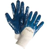 Medium-Weight Interlock Lined Gloves, 9/Large, Nitrile Coating, Cotton Shell Infinity Industrial Services Inc.