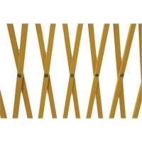 Expandable Barrier, 84" H x 20' L, Yellow Infinity Industrial Services Inc.