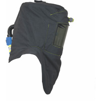 Cagoule de protection contre l'arc &eacute;lectrique TCG, Noir, 40 cal/cm², ANSI Z87.1/ASTM F1506/ASTM F1959/ASTM F2178/R&eacute;pond ou surpasse la norme CSA Z462/NFPA 70E, 4 Arc &eacute;lectrique EPI cat&eacute;gorie niveau Infinity Industrial Services Inc.