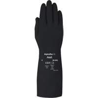 AlphaTec 38001PP Medium Duty Chemical-Resistant Gloves, Size 7, 14" L, Butyl Rubber, 14-mil Infinity Industrial Services Inc.