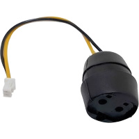 Connecteur de prise pour panneau &agrave; deux broches pour &eacute;couteurs Molex Infinity Industrial Services Inc.